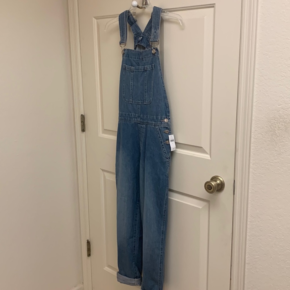 GAP Slouchy Overalls, NWT, Size S